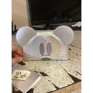 Disney Loungefly 100th Platinum Mickey Mouse Wallet